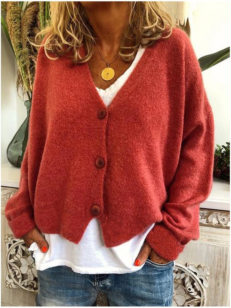 🔥Hot Sale: 50% Off-Autumn Winter Casual Loose Knit Cardigan