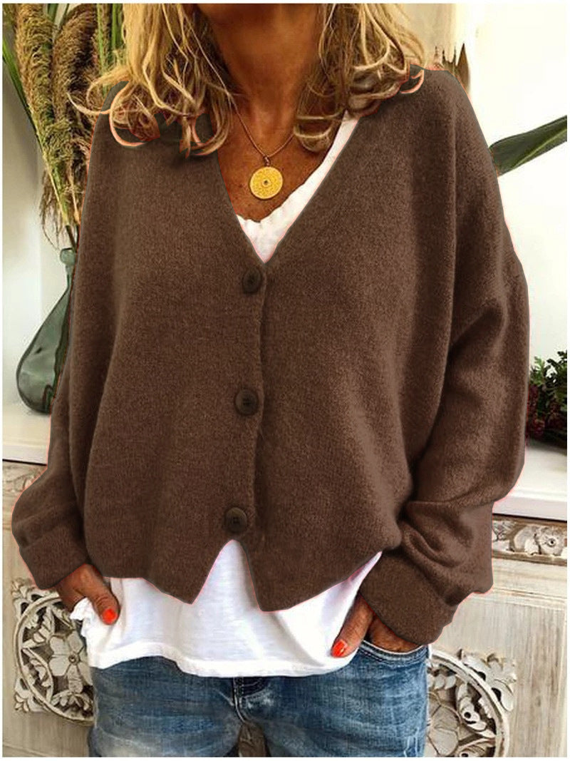🔥Hot Sale: 50% Off-Autumn Winter Casual Loose Knit Cardigan