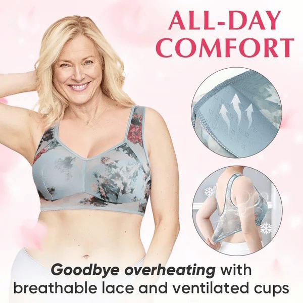 🔥HOT SALE 34% OFF🎁2024 New Lace Buttonless Comfortable Bra