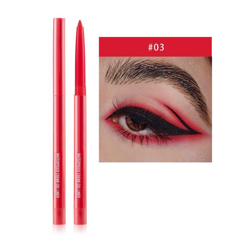 20 PCS Multi-Color Waterproof Long-Lasting Eyeliner Pencil Set