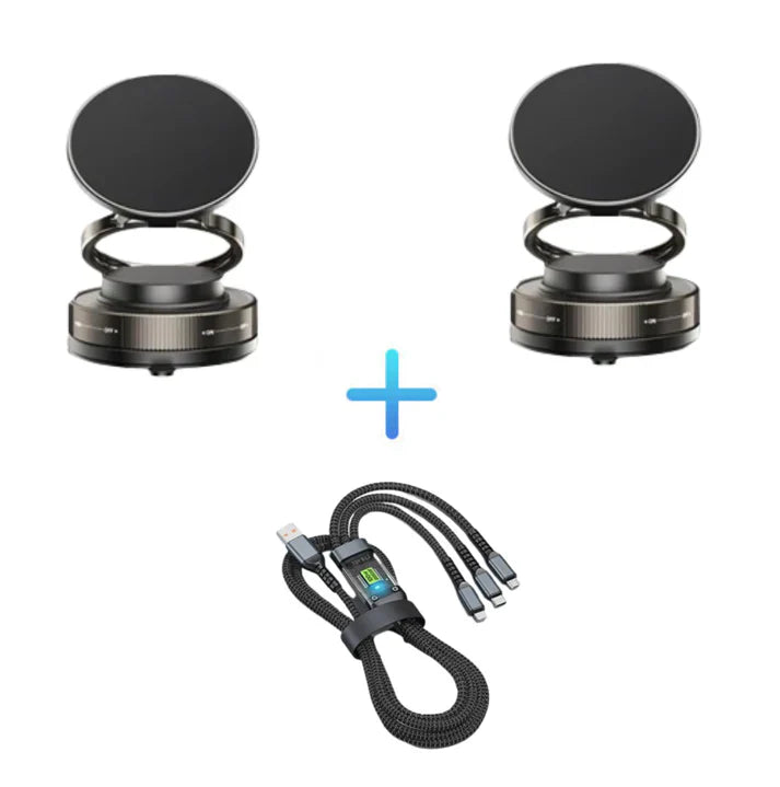 🔥Best Seller🔄360° Adjustable Vacuum Magnetic Phone Holder📱🚗