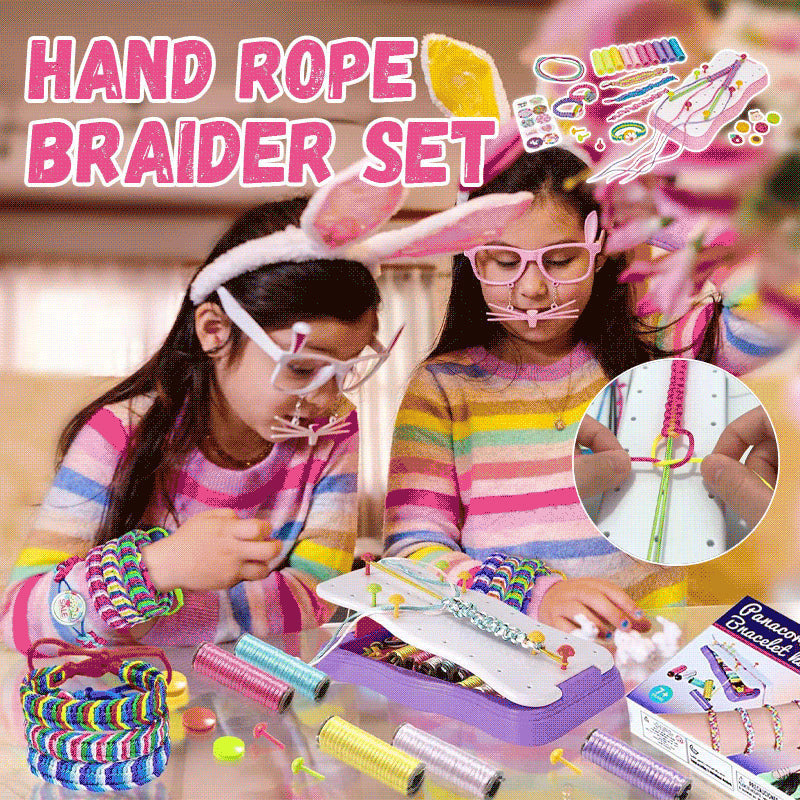 🔥2024 Sale 49% OFF 🔥DIY Hand Rope Braider Set