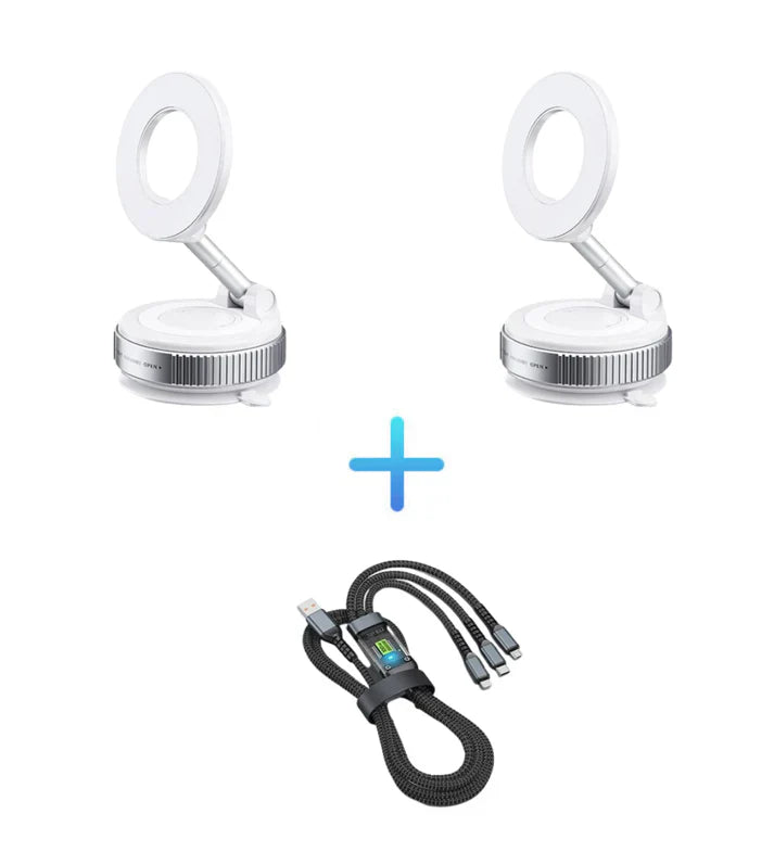 🔥Best Seller🔄360° Adjustable Vacuum Magnetic Phone Holder📱🚗