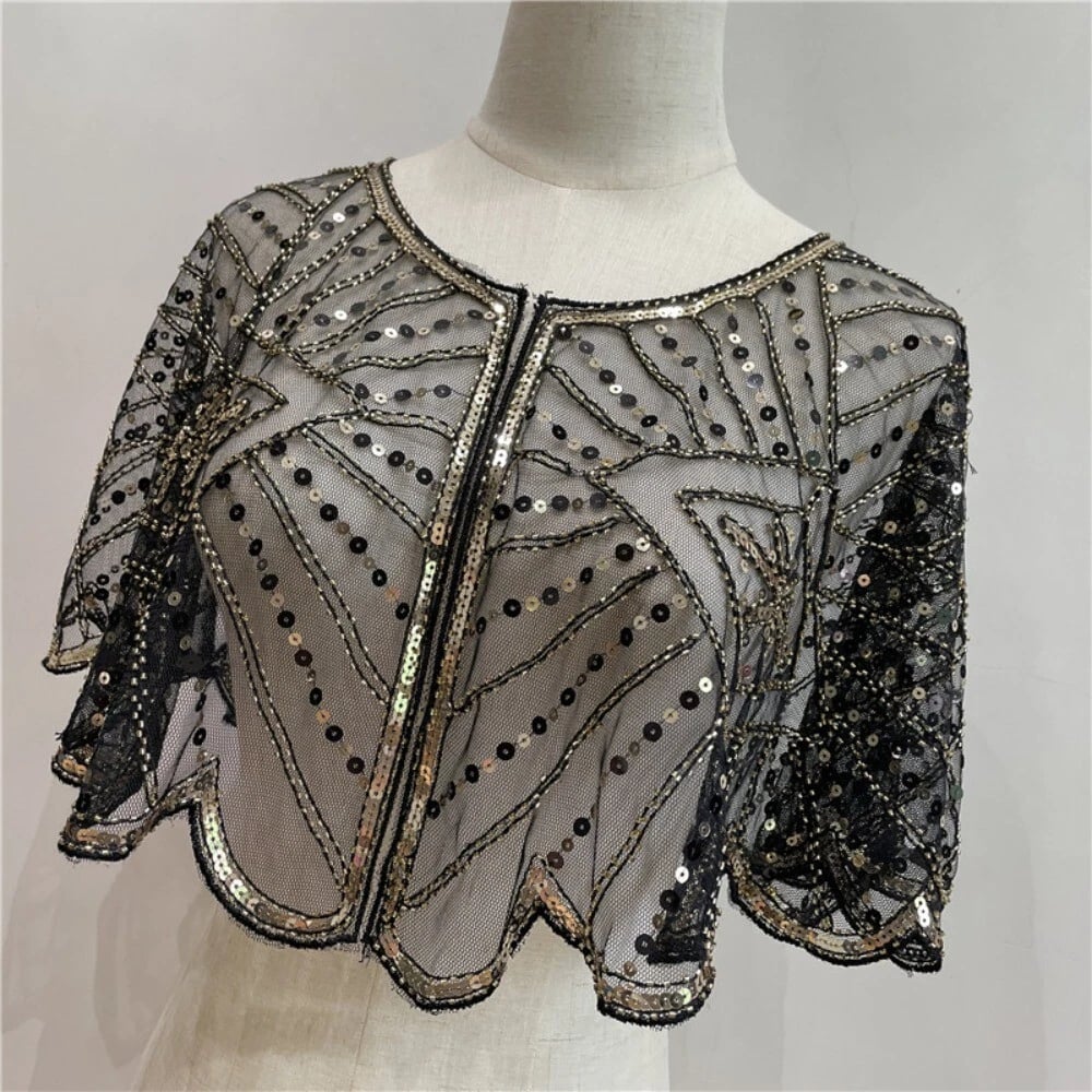 🔥Buy 2 items and get 15% off🔥 Vintage Lace Beaded Shawl