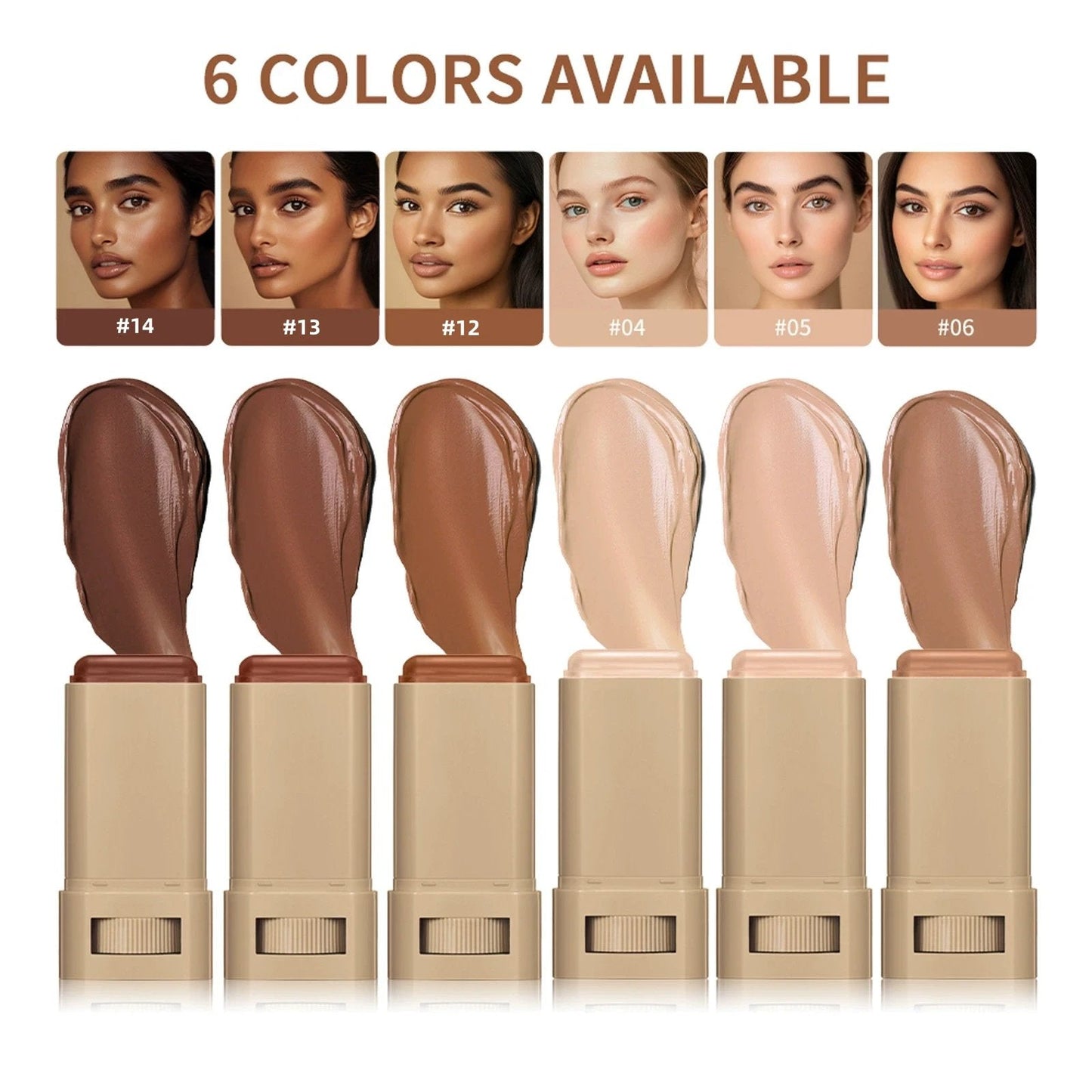 🔥Limited Time Discount-49% Off🔥Foundation Stick Beauty Balm Serum Boosted Skin Tint