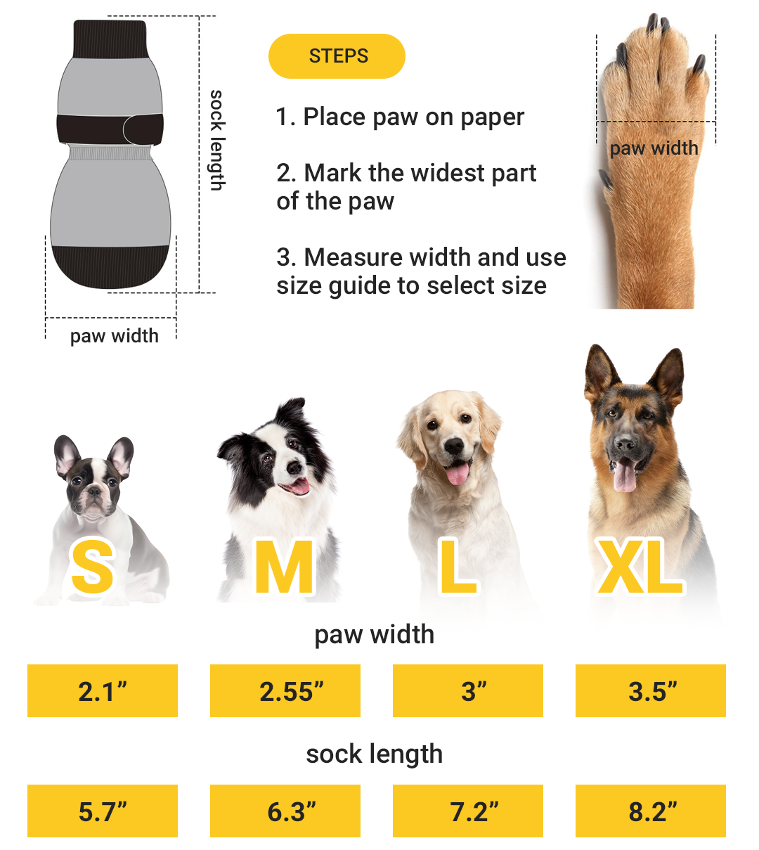 🎁Hot Sale 49% OFF🐾2 Pairs Anti-Slip Waterproof Dog Socks Shoes
