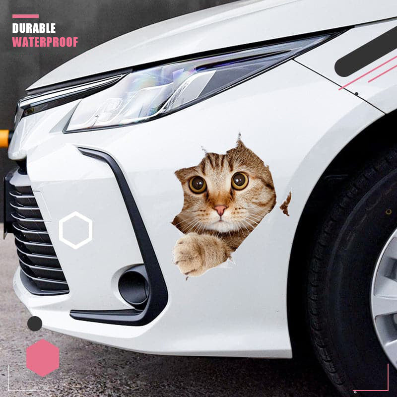 3D Removable Cat and Dog Wall Stickers