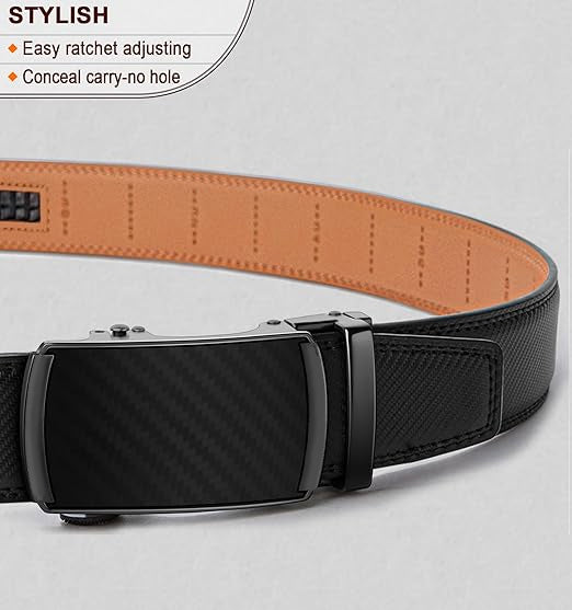 ✨️Limited-time offer: 50% off🎁 Leather Ratchet Belt With Adjustable Buckle💼