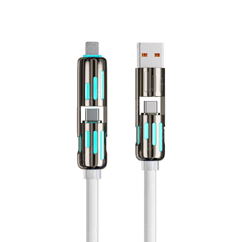 đBuy 2 Get 1 FreeđČ240WâĄ4-in-1 High-Speed Transfer Fast Charging Cable
