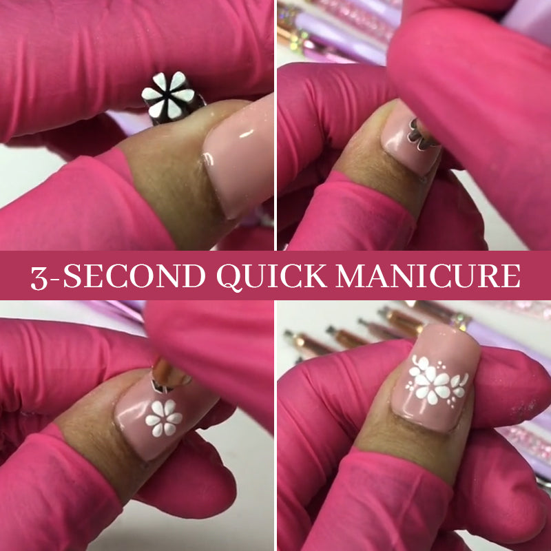 💥Hot Sale 49% Off❣️Nail Art Stamp Pen(Easy to use even for beginners)