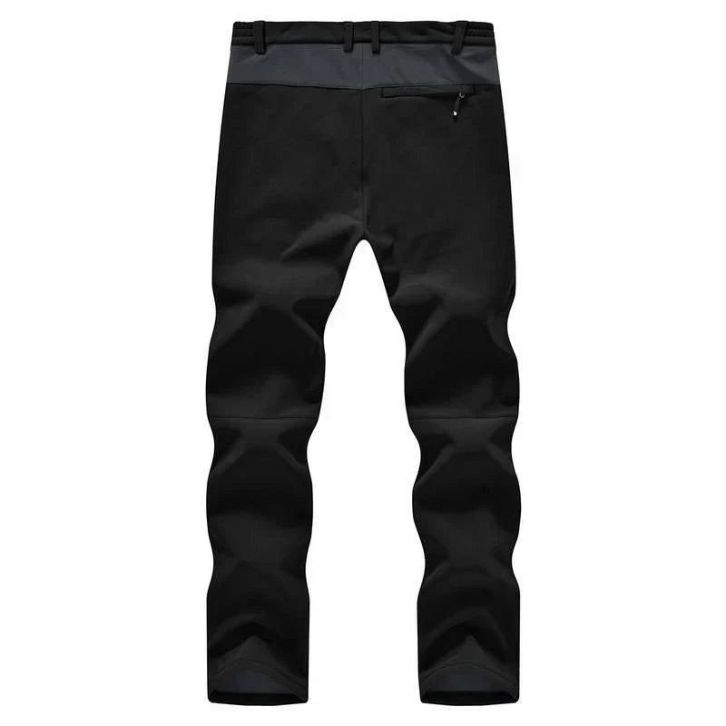 🏆LAST DAY SALE 50% OFF!!🔥Men's Waterproof Winter Trousers with Fleece Lining Cargo Pants