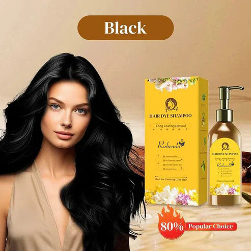 Summer Promotion 59% OFF✨Japanese Long Lasting Natural Hair Dye Shampoo🔥FREE Hair dye tool🎁
