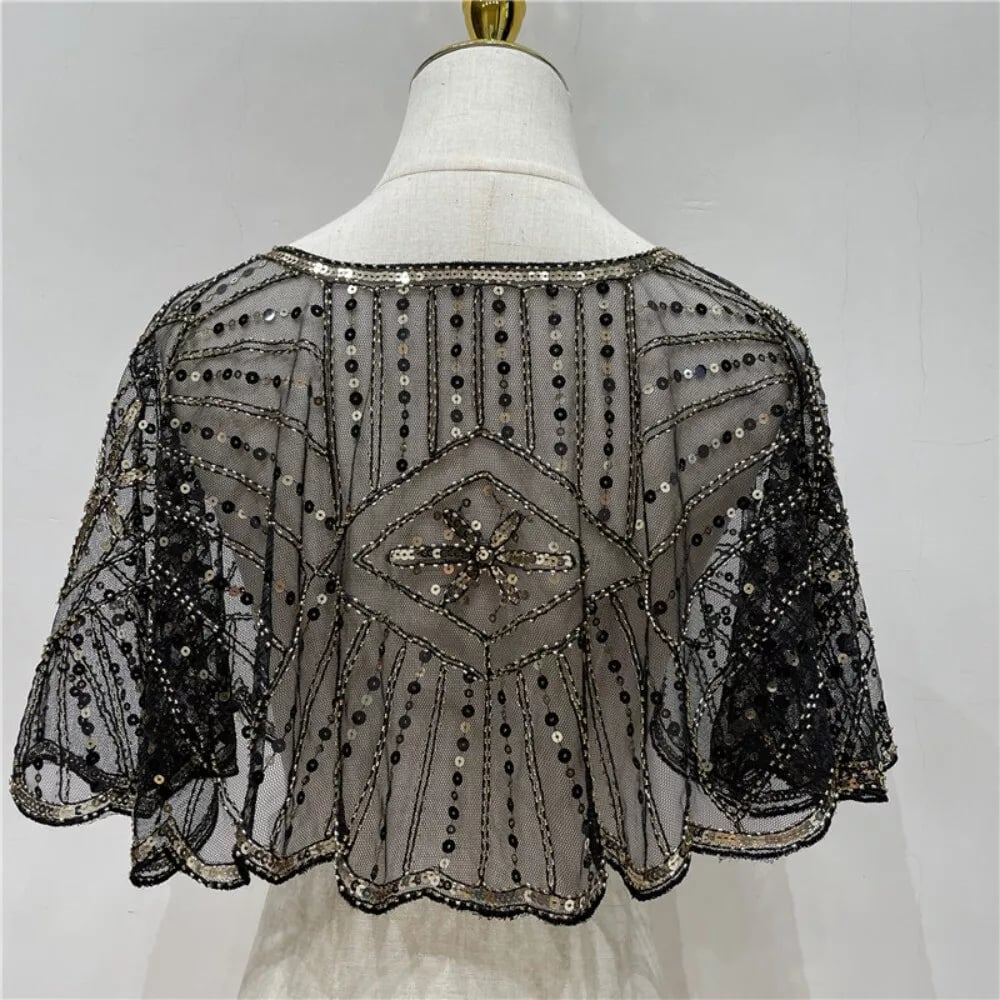 🔥Buy 2 items and get 15% off🔥 Vintage Lace Beaded Shawl