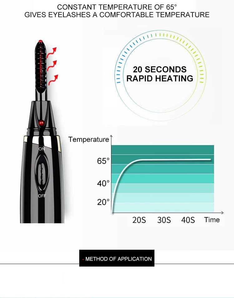 🎉2025 New Year Promotion 50% OFF🔥Heated Lash Curling Tool