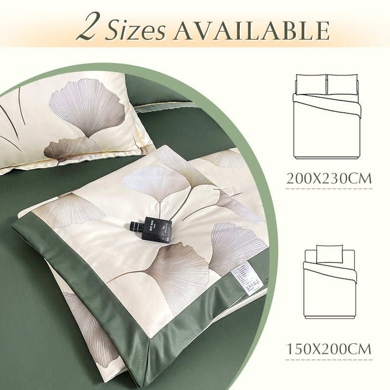 🔥Summer Limited Sale🌸Cooling Breathable Floral Bed Sheet (4-Piece Set)
