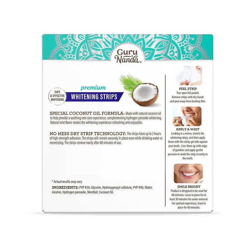 💗🔥Last Day Sale-50% OFF🔥Enamel-Safe Teeth Whitening Strips (7-day treatment)