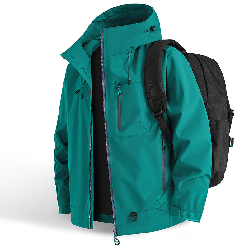 🥳2026 HOT SALE🥳💞50K+ SOLD!🚶♀️ 🌧️50% OFF! Lightweight Waterproof Jacket – Move freely, stay dry! No bulky layers, just comfortable protection. Handy pockets, adjustable hood. Perfect for daily walks. 🌿🧥