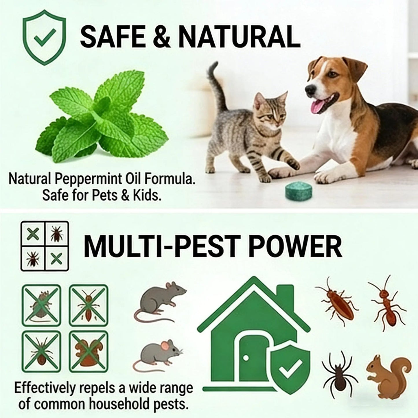 🏠 BUY 2 GET 1 FREE! 🛡️ All‑Pest Repellent – Safe for pets & wildlife – No poisons, just effective – use indoors & out for peace of mind 🐾✅