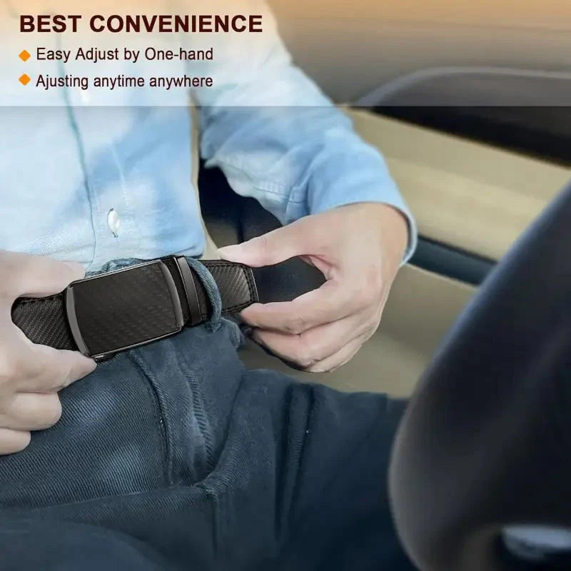 ✨️Limited-time offer: 50% off🎁 Leather Ratchet Belt With Adjustable Buckle💼