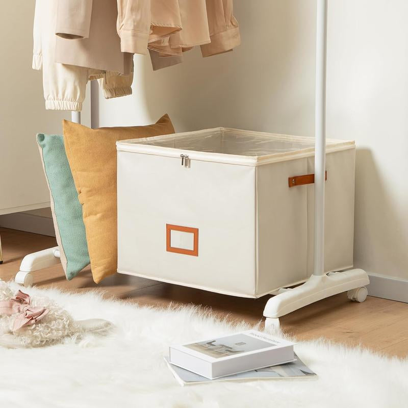 📢📢50% OFF !!!⏰ Fabric Shoe Organizer Storage Box👟– Foldable Design, Large Capacity, Dustproof & Breathable, Space-Saving for Closet & Bedroom 🧺