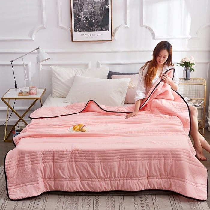 šš¤The Secret to a Sleep Peacefully In Summer - Ice Cooling Calming Blanket
