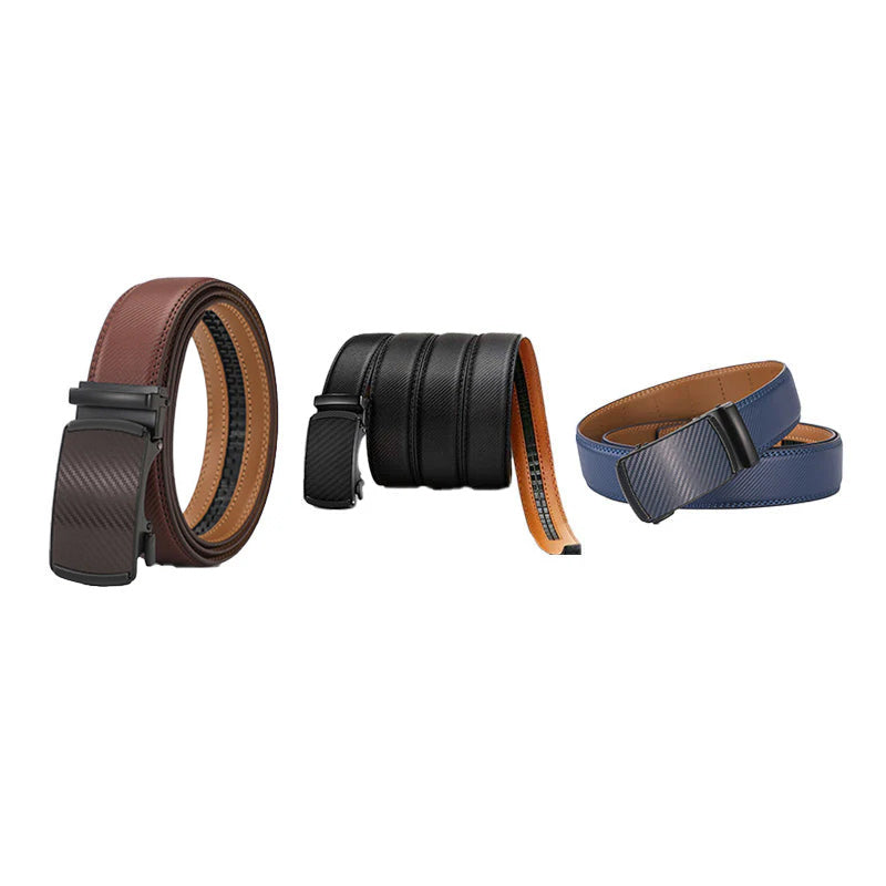 ✨️Limited-time offer: 50% off🎁 Leather Ratchet Belt With Adjustable Buckle💼
