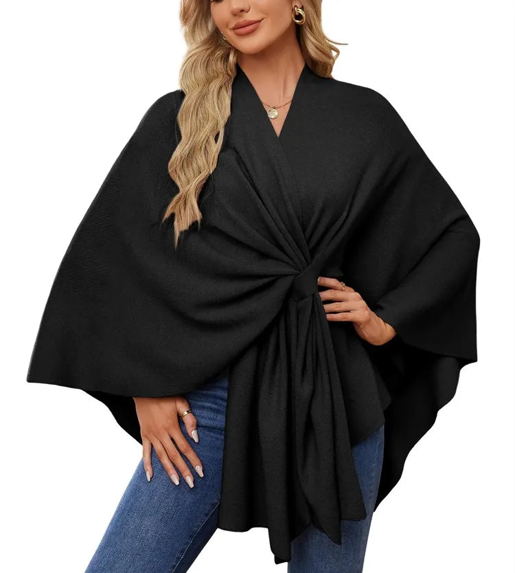 💥Latest Styles Hot Sale 50% Off-Women’s Cross Front Shawl Wrap
