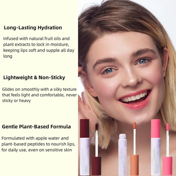 šLips Staining Lip Oil (Non-Sticky | Non-Smudge | 24H Long-Lastingš„)