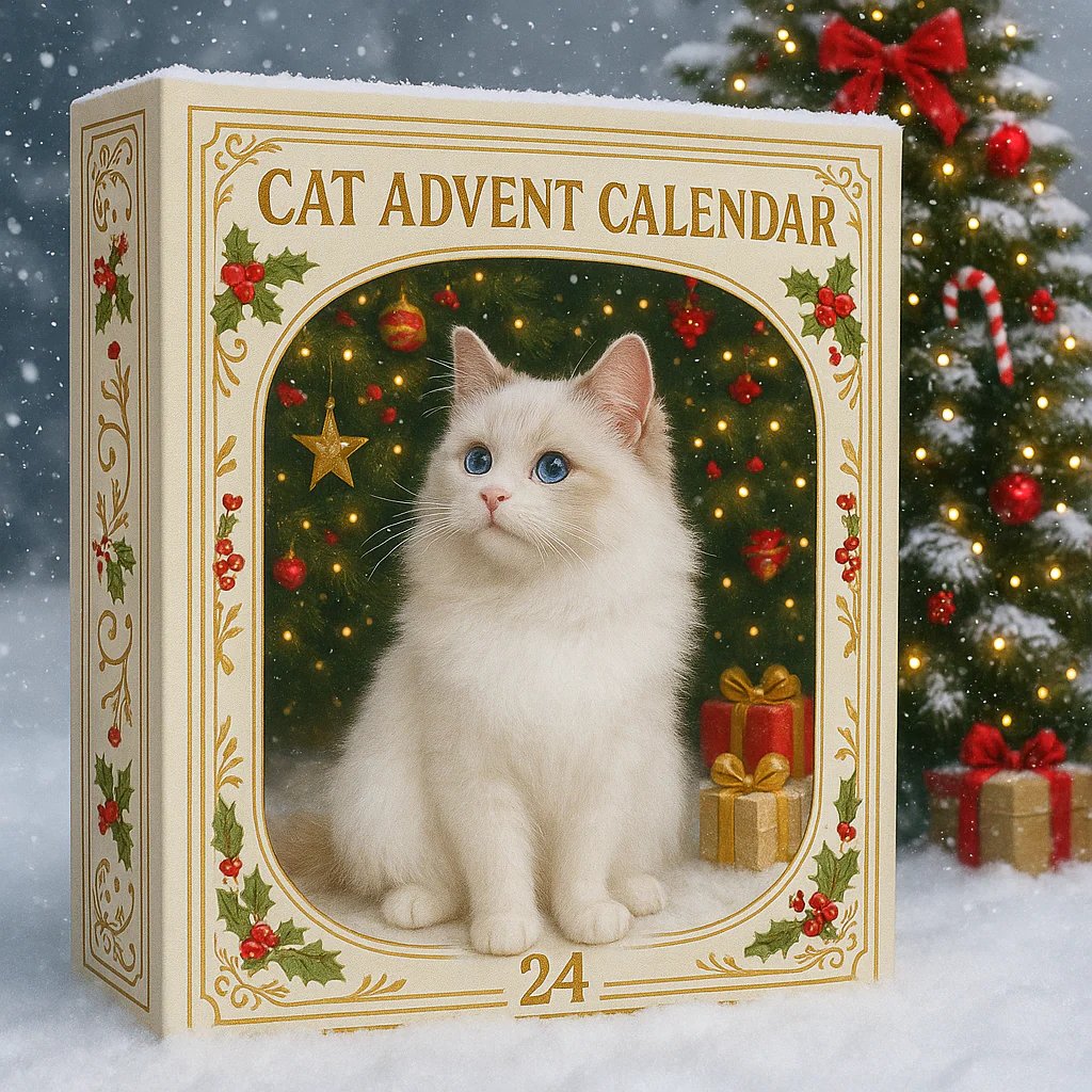 🔥Last Day 50% Off - Purrfect Christmas – Cat Lovers Advent Calendar 2025