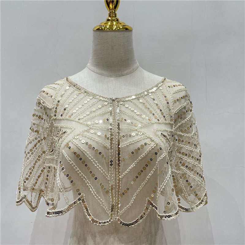 🔥Buy 2 items and get 15% off🔥 Vintage Lace Beaded Shawl