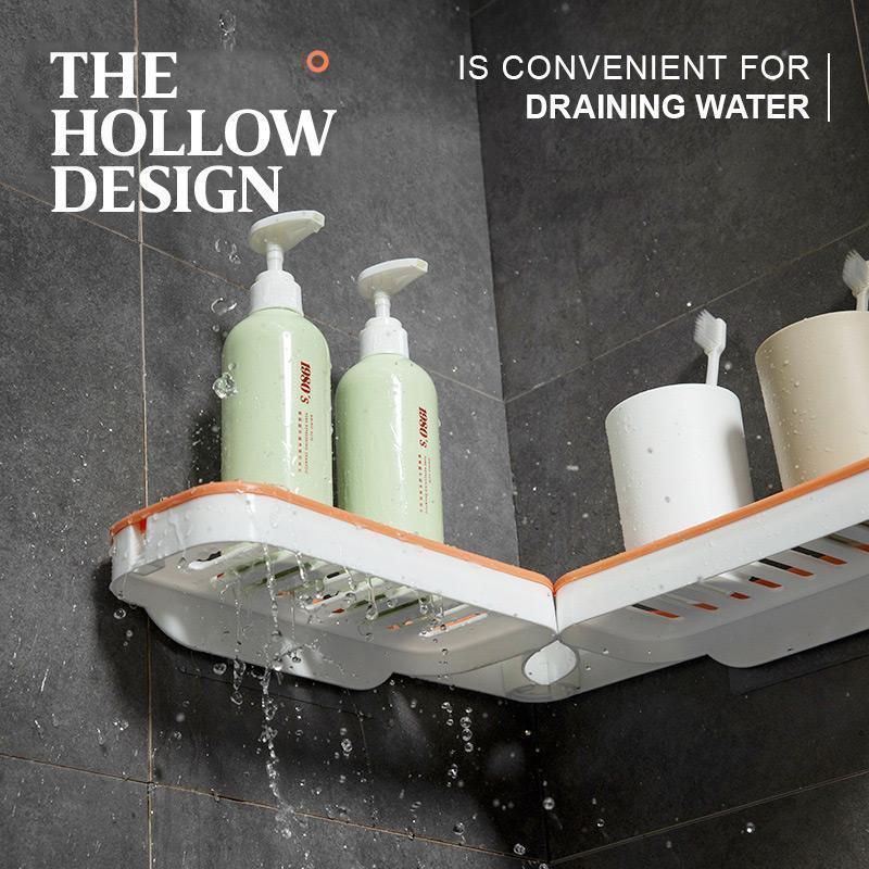 🎁Hot Sale 49% OFF⏳Bathroom Corner Punch-Free Rack