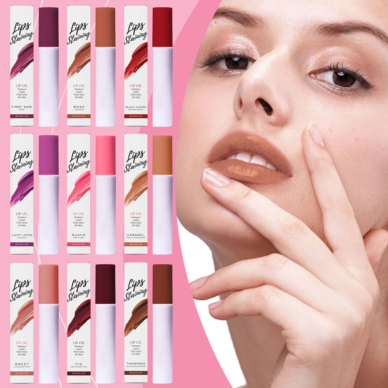 šLips Staining Lip Oil (Non-Sticky | Non-Smudge | 24H Long-Lastingš„)