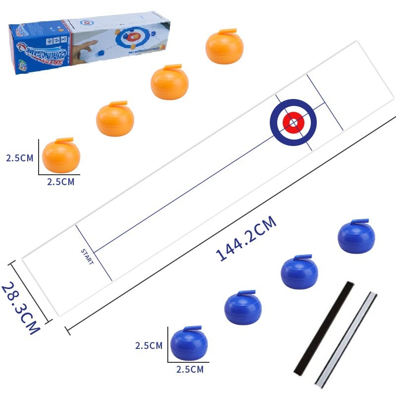 ๐ฅNew Year Big Sale - 50% OFF๐ฅ Mini Curling Ball Interactive Stress Relief Toy