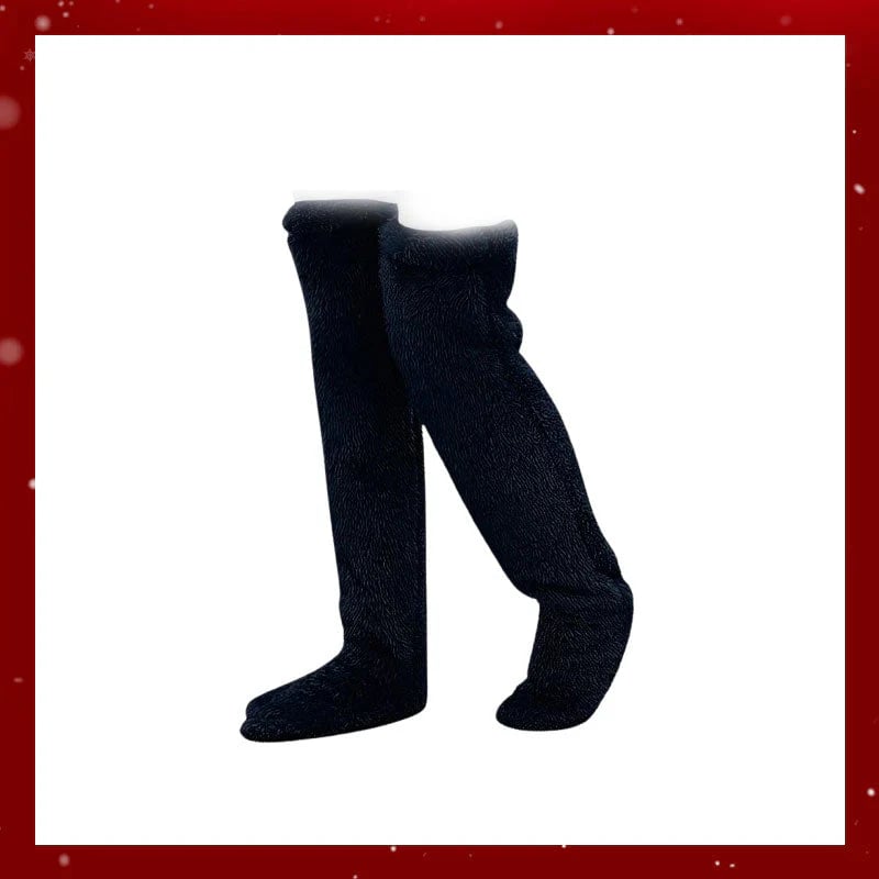 ⚡Flash Sale🏆#1 Best Seller ⏰ 💕Velvety Fleece Knee Socks For Christmas❄️🎅