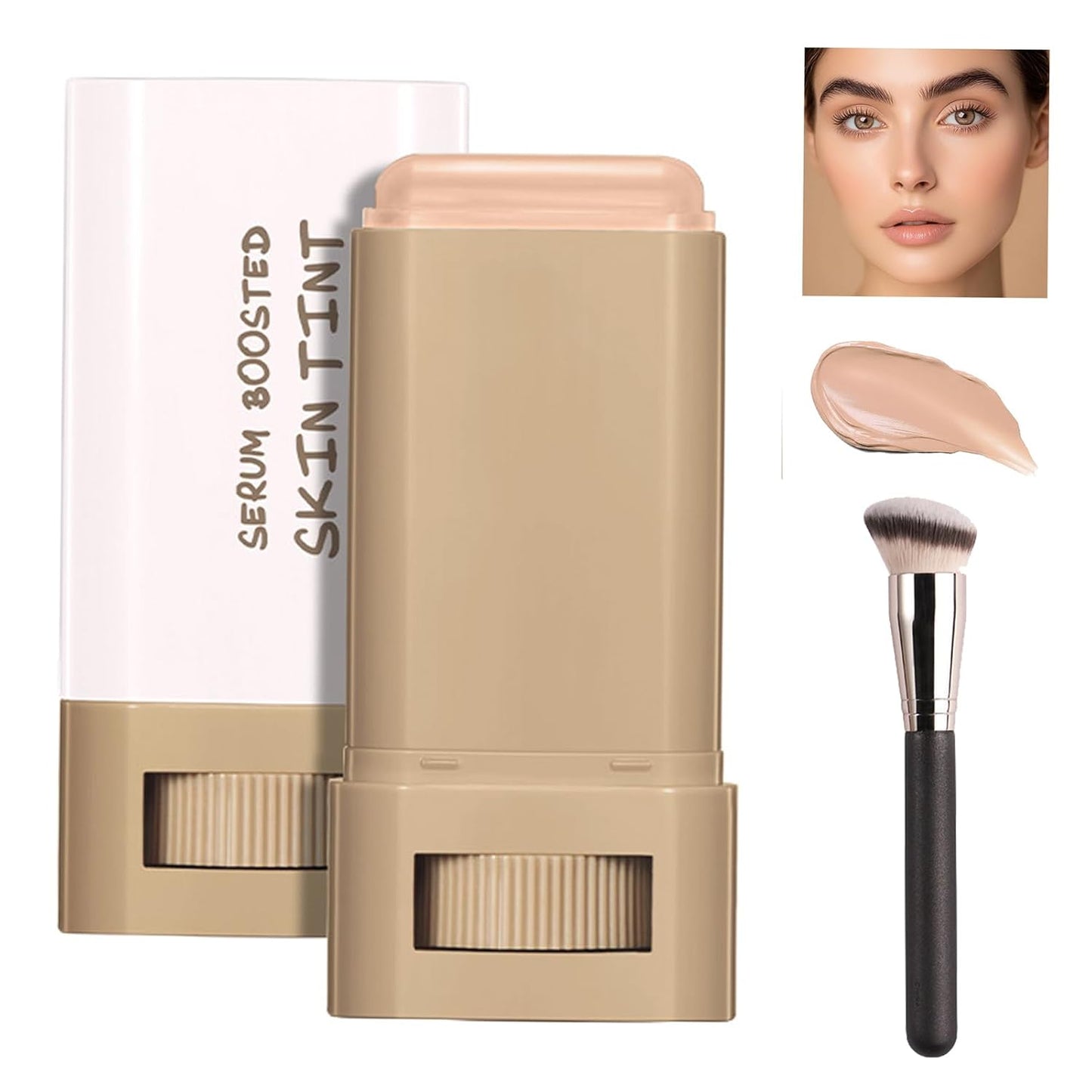 🔥Limited Time Discount-49% Off🔥Foundation Stick Beauty Balm Serum Boosted Skin Tint