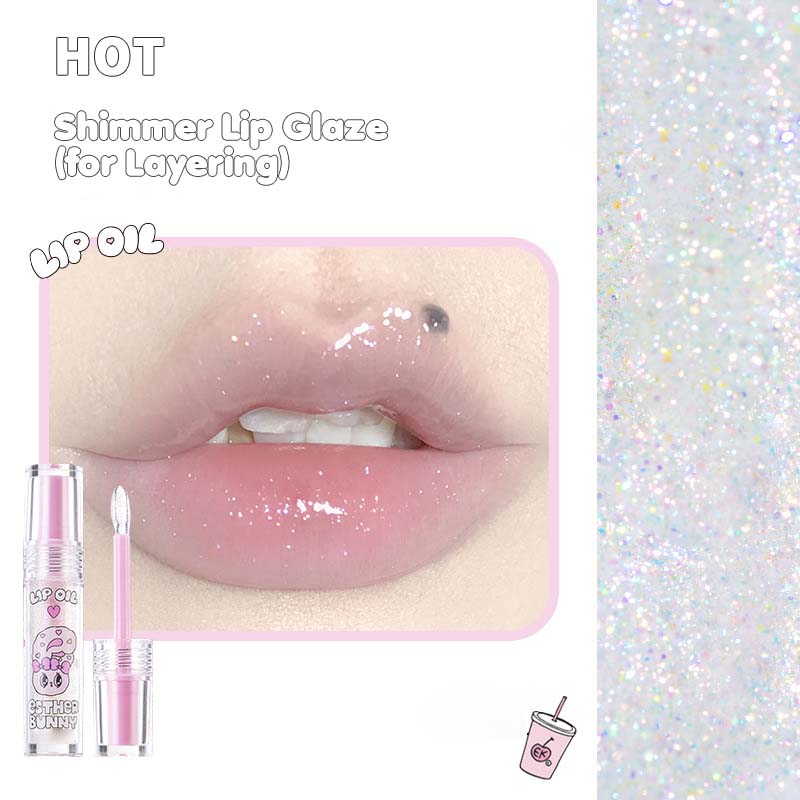 Cute Cat Jelly Lip Glaze for Women Girls