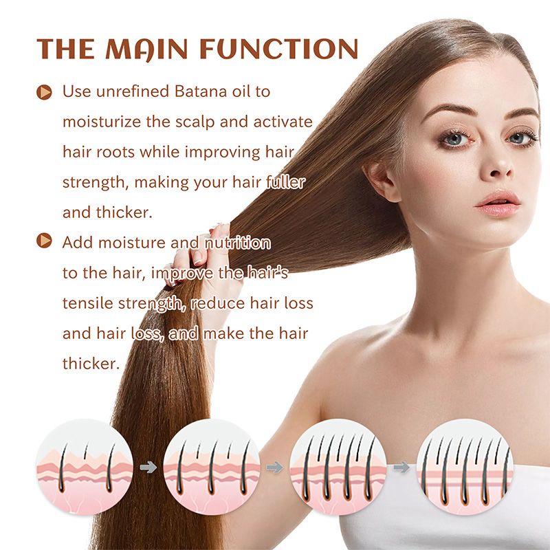 Batana Oil Nourish and Strengthen Hair Roots