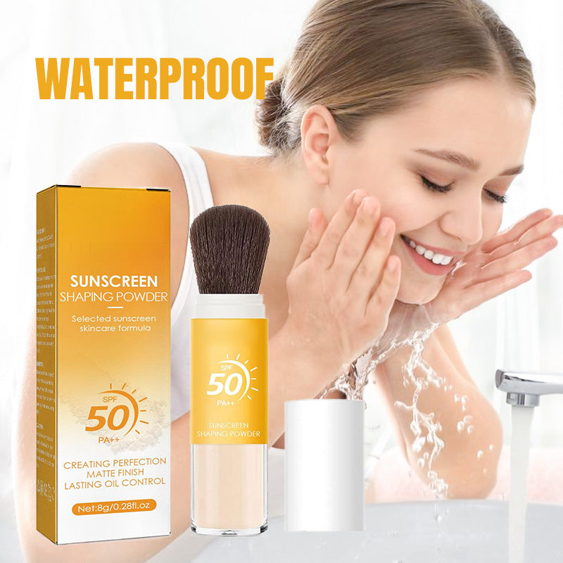 Lightweight Oil-Control Waterproof Sun-protection Setting Powder