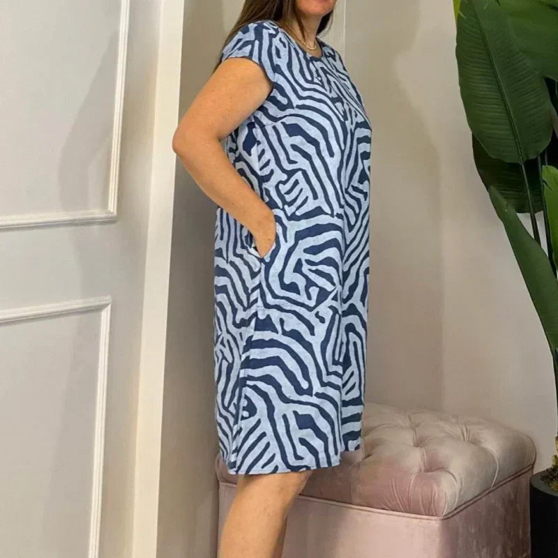 Boho Vintage Casual Printed Dress💃