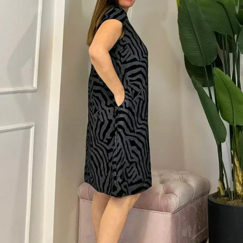 Boho Vintage Casual Printed Dress💃
