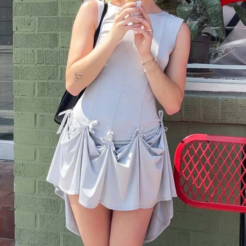 Women's Trendy Bow-Tie Dress