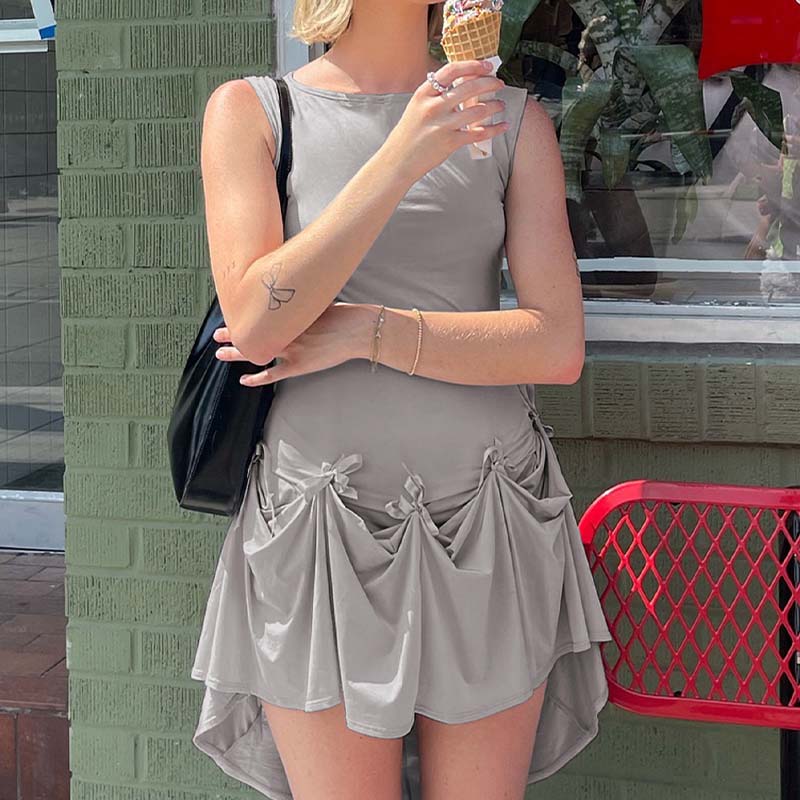 Women's Trendy Bow-Tie Dress