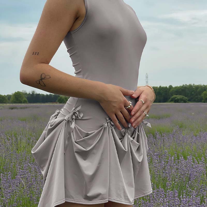 Women's Trendy Bow-Tie Dress
