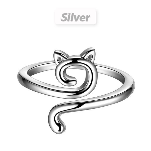 Adjustable Knitting Crochet Loop Ring