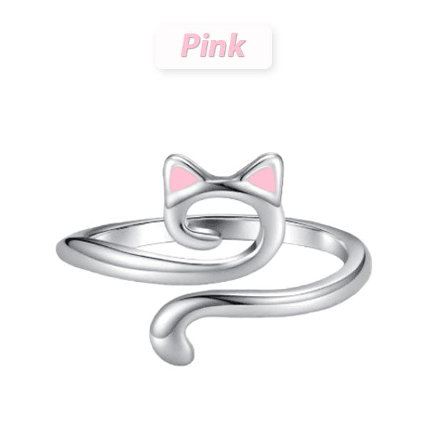 Adjustable Knitting Crochet Loop Ring