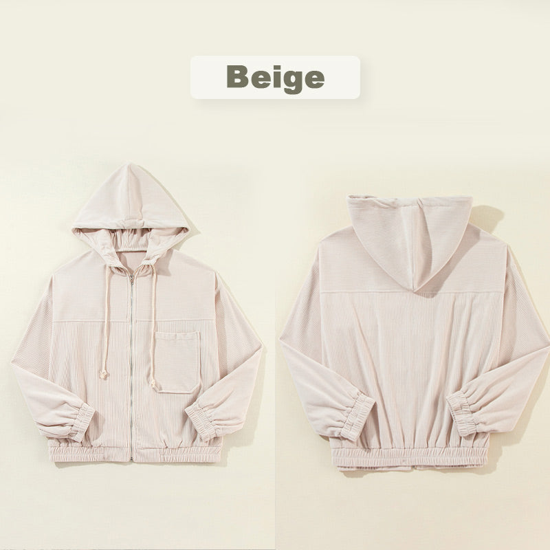 🔥Free Delivery⌛Women's Casual Lapel Hooded Jacket