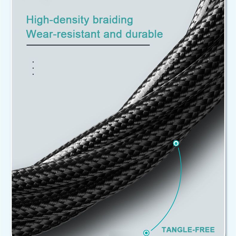 PD 100W Fast-charging and Fast-transmission Data Cable with Digital Display