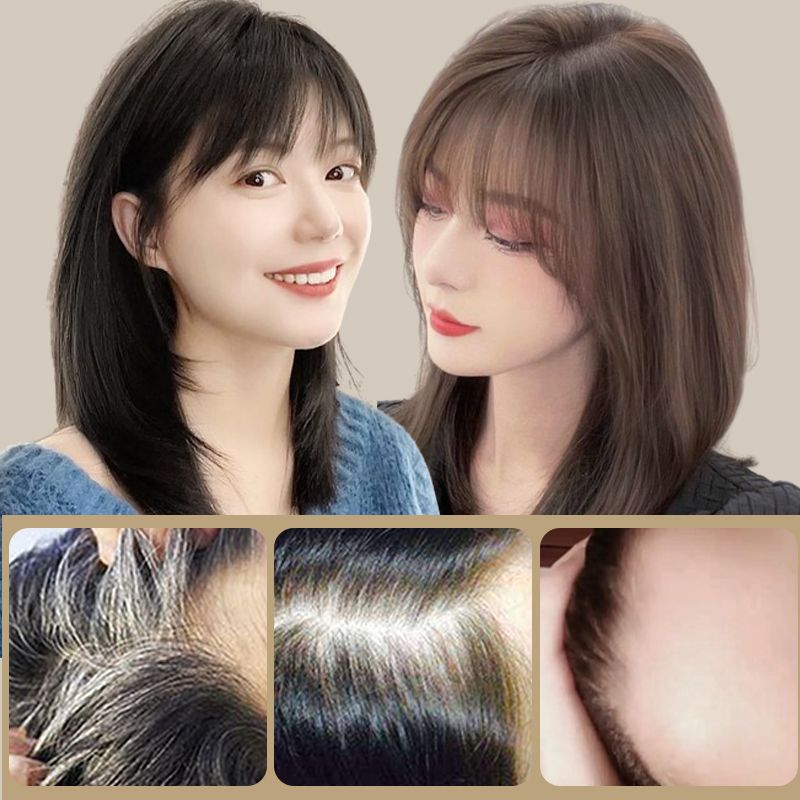🎁Big Sale Today!Clip-in Air Bangs Hair Piece