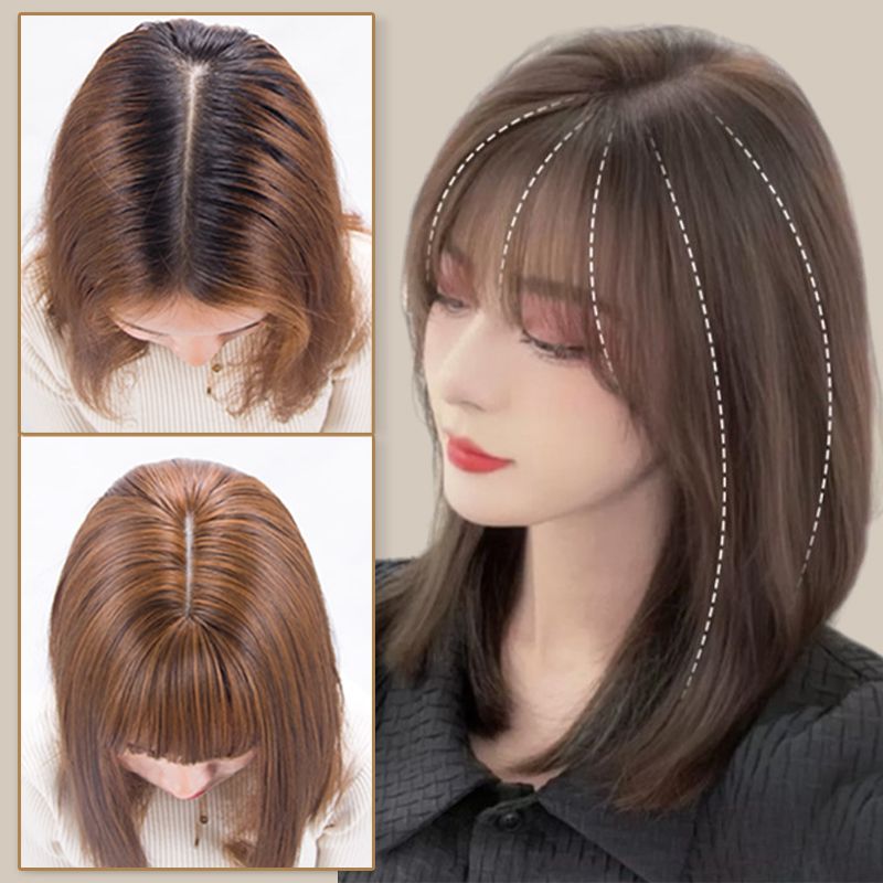 🎁Big Sale Today!Clip-in Air Bangs Hair Piece