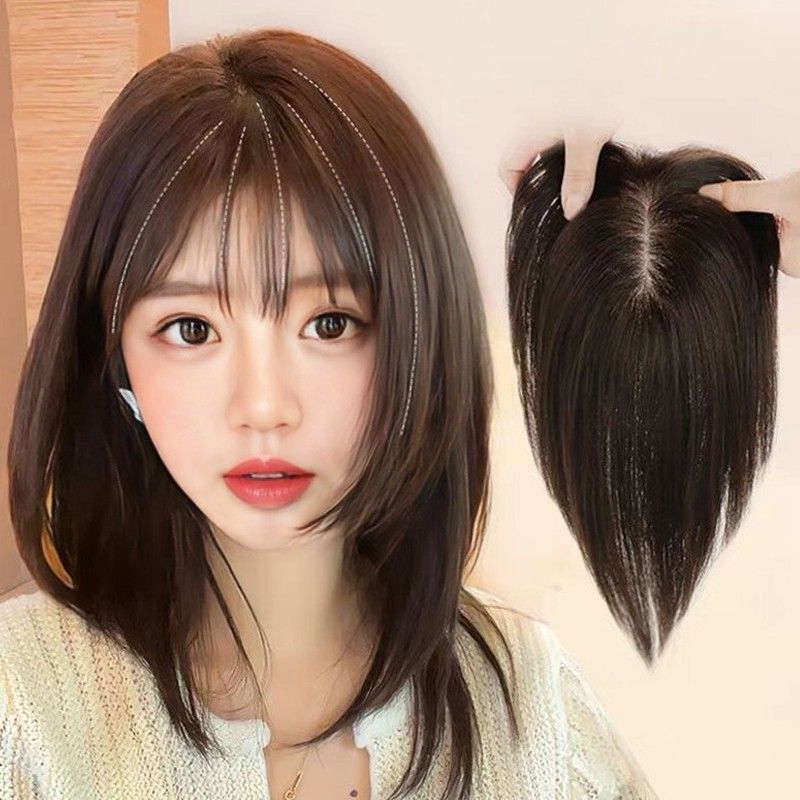 🎁Big Sale Today!Clip-in Air Bangs Hair Piece
